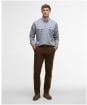 Men's Barbour Fenn Regular Thermo Weave Gingham Shirt - Mallard Green
