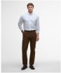 Men's Barbour Deepfell Regular Tattersal Shirt - Mallard Green
