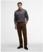 Men's Barbour Tamish Regular Herringbone Shirt - Grey Marl