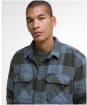 Men's Barbour Bertow Relaxed Gingham Shirt - Forest