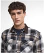 Men's Barbour Grasmoor Relaxed Checked Shirt - Navy
