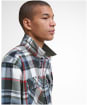 Men's Barbour Grasmoor Relaxed Checked Shirt - Olive