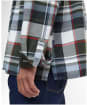 Men's Barbour Grasmoor Relaxed Checked Shirt - Olive