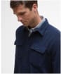 Men's Barbour Baystone Relaxed Twill Shirt - Navy