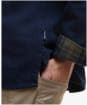 Men's Barbour Baystone Relaxed Twill Shirt - Navy