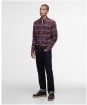 Men's Barbour Ashroad Tailored Checked Shirt - Red