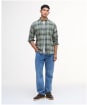 Men's Barbour Ashroad Tailored Checked Shirt - Thyme