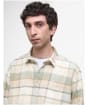 Men's Barbour Copswell Relaxed Checked Shirt - Stone