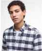 Men's Barbour Haddington Tailored Tartan Shirt - Riverstone Tartan