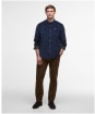 Men's Barbour Jesmond Regular Shirt - Navy