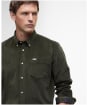 Men's Barbour Jesmond Regular Shirt - Olive