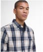 Men's Barbour Sillwith Tailored Checked Shirt - Ecru