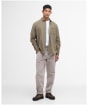 Men's Barbour Bramside Relaxed Cord Shirt - Olive