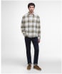 Men's Barbour Chopford Relaxed Checked Shirt - Ecru