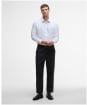 Men's Barbour Throckley Pin Point Oxford Tailored Shirt - White