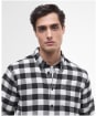 Men's Barbour International Blackstreak Check Shirt - Black