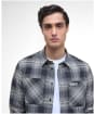 Men's Barbour International Hall Shirt - Cool Blue