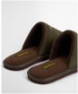 Men's Barbour Everitt Mule Slippers - Olive
