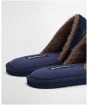 Men's Barbour Everitt Tartan Mule Slipper - Winterberry Tartan