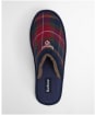 Men's Barbour Everitt Tartan Mule Slipper - Winterberry Tartan
