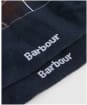Men's Barbour Blyth Socks - Midnight Oak Tartan