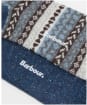 Men's Barbour Fair Isle Socks - 2 Pack - Midnight Oak Mix