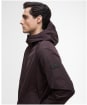 Men's Barbour International Peckett Showerproof Jacket - Java Red