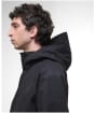 Men's Barbour Re-Engineered Hooded Wading Spey Showerproof Jacket - Black