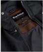 Men's Barbour Re-Engineered Hooded Wading Spey Showerproof Jacket - Black