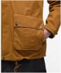 Men's Barbour Re-Engineered Hooded Wading Spey Showerproof Jacket - Bronze Brown