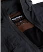 Men's Barbour Re-Engineered Hooded Showerproof Flight Bedale Jacket - Black