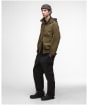 Men's Barbour Re-Engineered Hooded Showerproof Flight Bedale Jacket - Beech