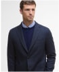Men's Barbour Sutherland Herringbone Blazer - Navy