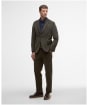 Men's Barbour Wallington Cord Blazer - Olive