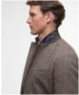 Men's Barbour Godfrey Moons Shetland Blazer - Brown