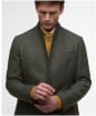 Men's Barbour Godfrey Moons Shetland Blazer - Olive