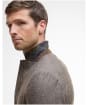 Men's Barbour Kensington Check Blazer - Brown