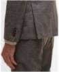 Men's Barbour Kensington Check Blazer - Brown