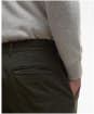 Men's Barbour Washed Stretch Twill Tailored Fit Trouser - Forest