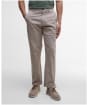 Men's Barbour Washed Stretch Twill Tailored Fit Trouser - Concrete