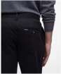 Men's Barbour Sueded Sateen Slim Fit Trouser - Black