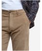 Men's Barbour Stretch Cord Tailored Fit Trouser - Washed Stone