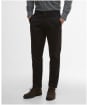 Men's Barbour Sueded Sateen Tailored Fit Trouser - Black