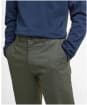 Men's Barbour Sueded Sateen Tailored Fit Trouser - Olive