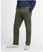 Men's Barbour Sueded Sateen Tailored Fit Trouser - Olive