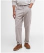 Men's Barbour Washed Stretch Twill Regular Fit Trouser - Concrete