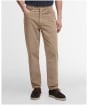 Men's Barbour Stretch Cord Regular Fit Trouser - Washed Stone