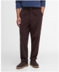 Men's Barbour Stretch Cord Relaxed Fit Trouser - Dark Oak