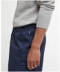 Men's Barbour Bayview Herringbone Trouser - Navy