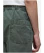 Men's Barbour Harton Relaxed Slub Trouser - Thyme